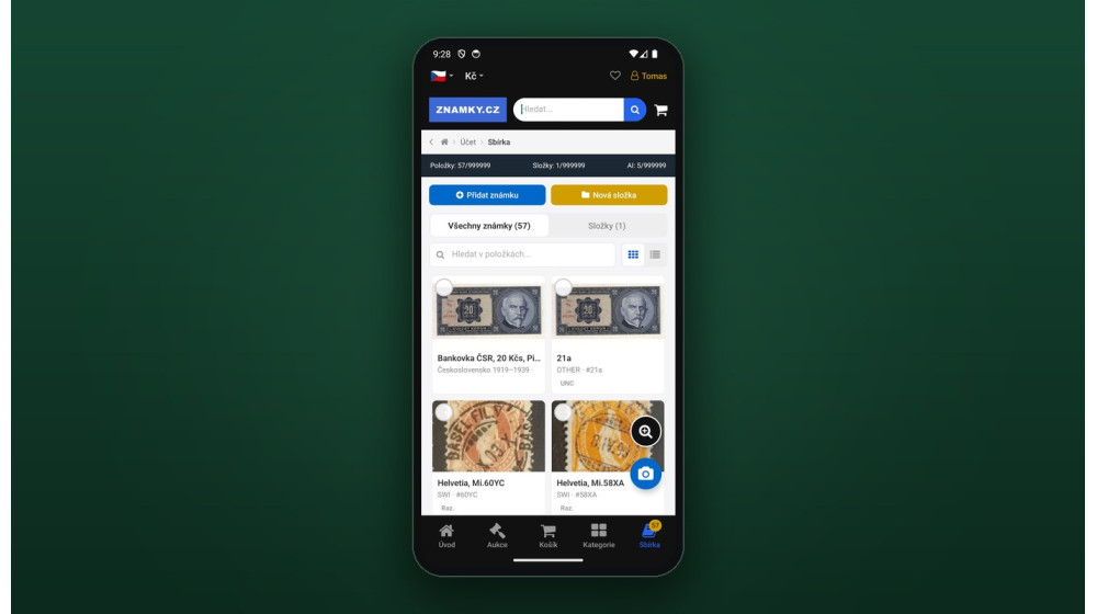 Jak využít AI k třídění známek a stavbě digitální sbírky?