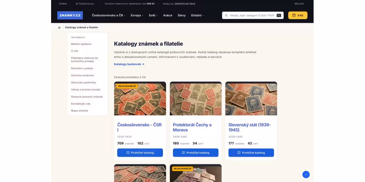 Blog o známkách a filatelii