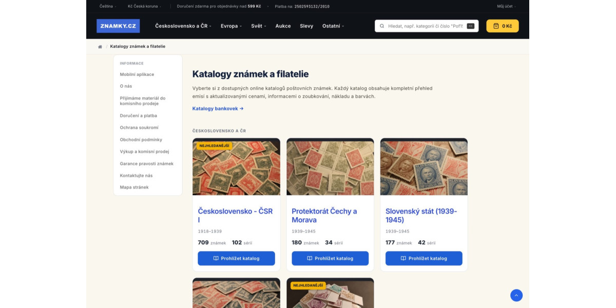 Blog o známkách a filatelii