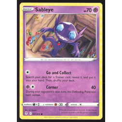 Pokemon Karte, 067/203, Gebraucht, Sableye, HP 70