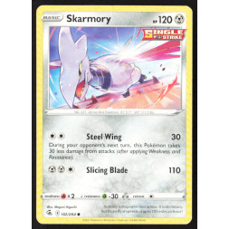 Pokemon Karte, 182/264, Gebraucht, Skarmory, HP 120