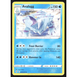 Carta Pokémon, SWSH-EV 045/203, USED, Avalugg, HP 150