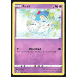 Pokemon Karte, 067/189, Gebraucht, Azelf, HP 70