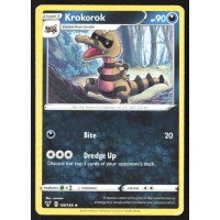 Pokémon karta, 108/185, Použ., Krokorok, HP 90