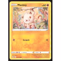 Pokémon karta, 133/264, Použ., Mankey, HP 60