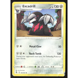 Pokémon karta, SWSH-FS 183/264, Použ., Excadrill, HP 130