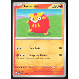 Pokémon karta, 034/197, Použ., Darumaka, HP 80