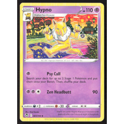 Pokemon Karte, 061/195, Gebraucht, Hypno, HP 110