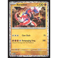 Pokémon karta, M24a 008/015, Použ., Koraidon, HP 130