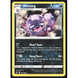 Pokémon karta, E 095/198, Použ., Weezing, HP 130