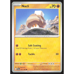 Pokemon Karte, 121/193, Gebraucht, Nacli, HP 70