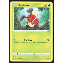 Pokémon karta, 009/189, Použ., Kricketot, HP 60