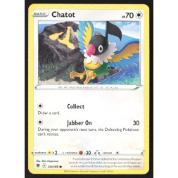Carta Pokémon, F 129/189, USED, Chatot