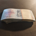 Banknoten Tschechoslowakei, Pi. 92, 0/AU, Paket mit 100 Banknoten 2