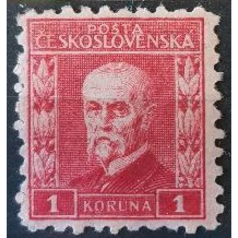 Selo Tchecoslováquia, 1 Kč, Pof.201, MH*