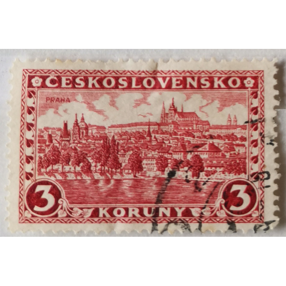 Briefmarke Tschechoslowakie, 3 Kč, Pof.230, Used/#