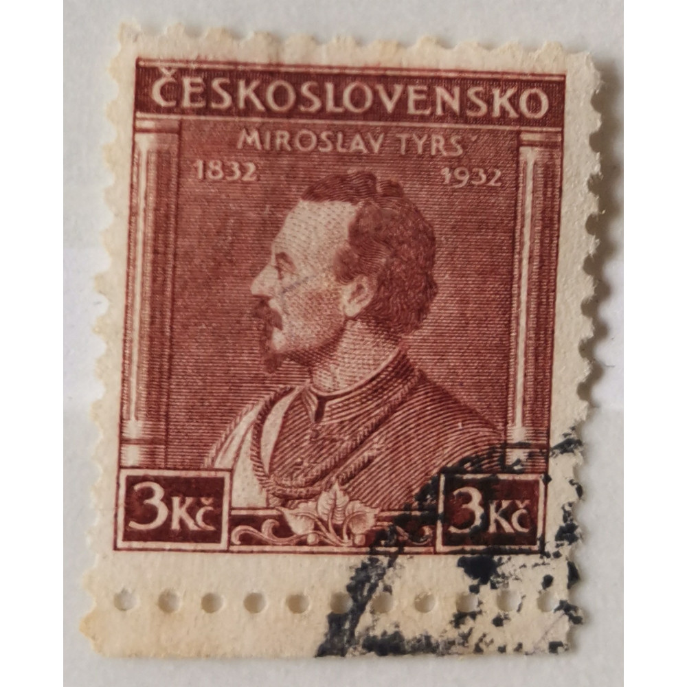 Sello Checoslovaquia, 3 Kč, Pof.271, Usado/#