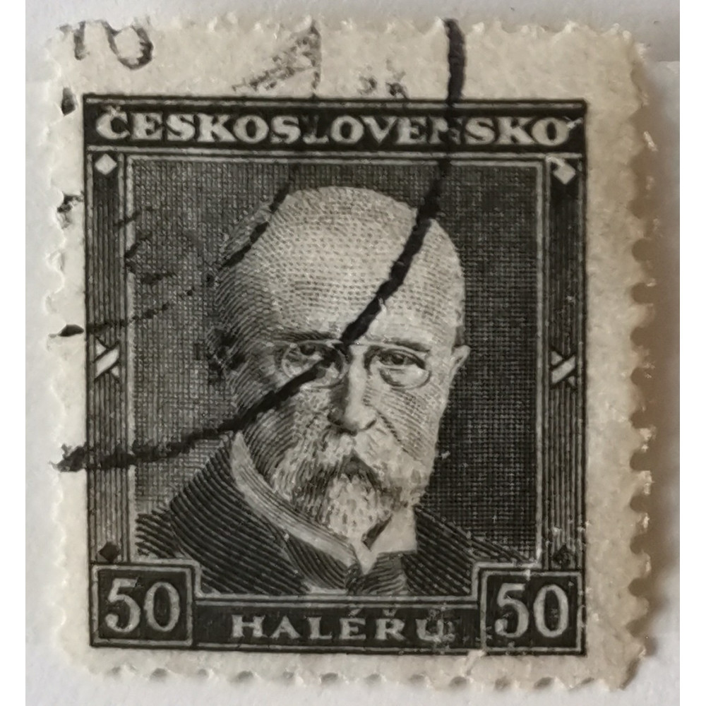 Sello Checoslovaquia, 50h, Pof.324, Usado/#