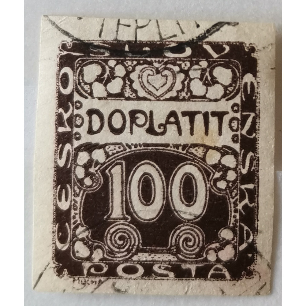 Briefmarke Tschechoslowakie, 100h, Pof.DL9 , Used/#