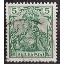 Známka Německo, Reich, 5Pfg., Mi.55# Známka Německo, Reich, 5Pfg., Mi.55#