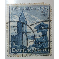 Stamp German Empire, 25+15 Pfg., Mi.682, Used/#