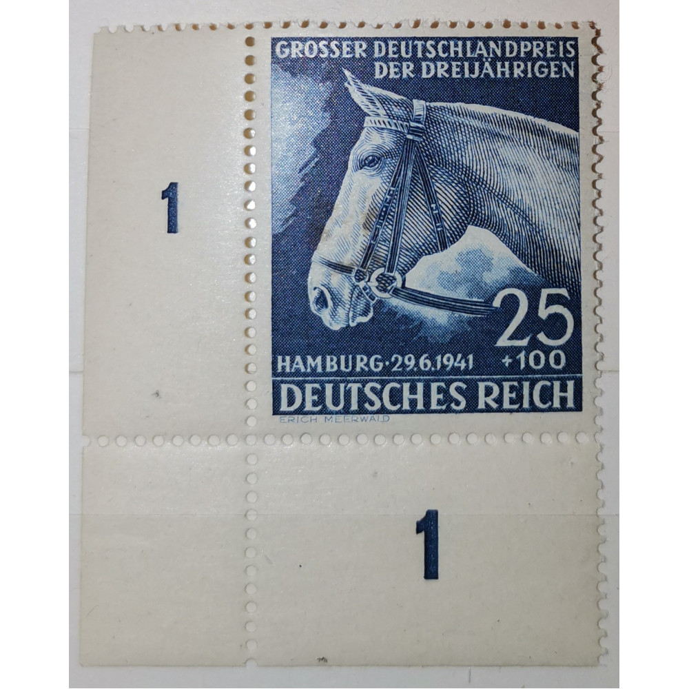 Briefmarke Deutsches Reich, 25+100 Pfg., Mi.779, MH*