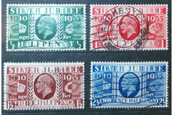 Série Velká Británie, ½P, Sg.453-456#