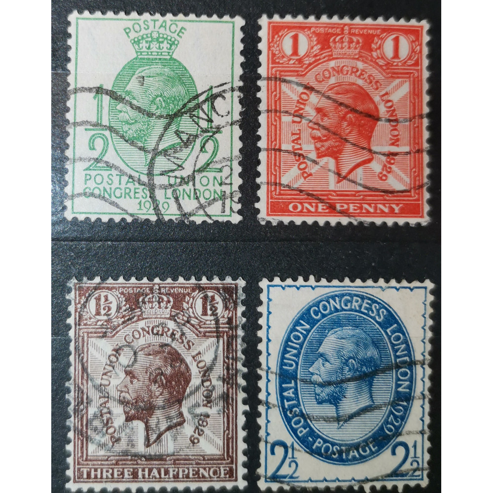 Série Velká Británie, ½P, Sg.434-437#