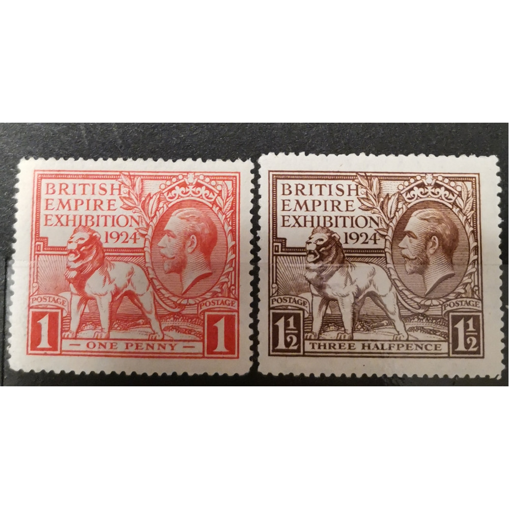 Satz Großbritannien, 1P, Sg.430-431, MNH**