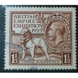 Briefmarke Großbritannien, 1½P, Sg.433, Used/#