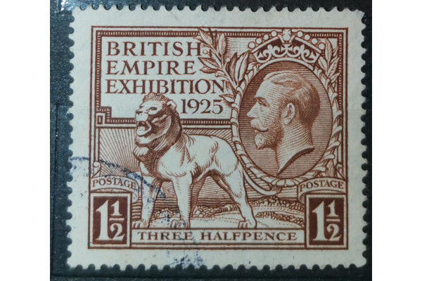 Briefmarke Großbritannien, 1½P, Sg.433, Used/#