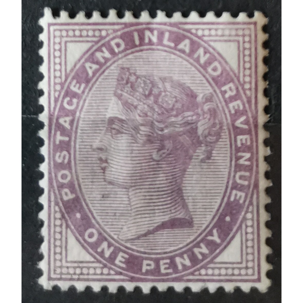 Sello Gran Bretaña, 1P, Sg.174, MH*