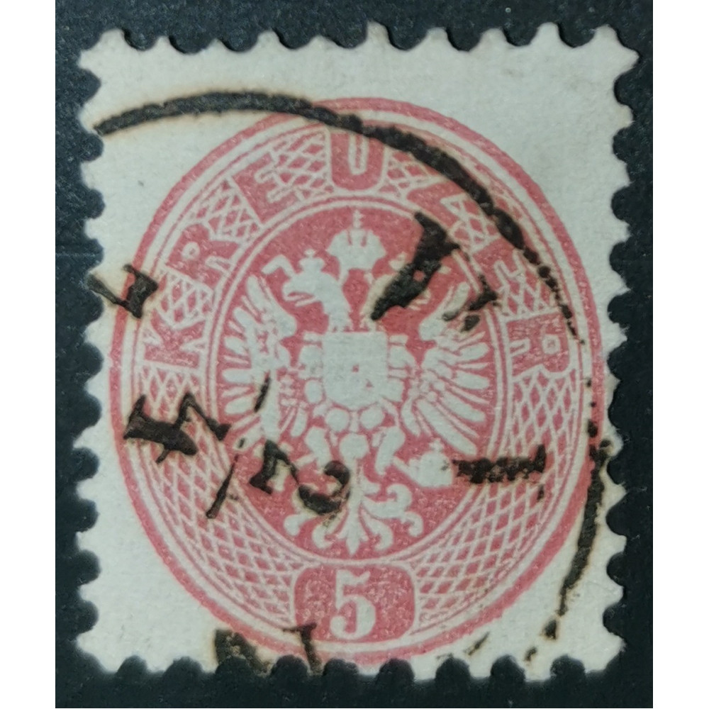Briefmarke Österreich 5Kr, Mi.32, Used/#