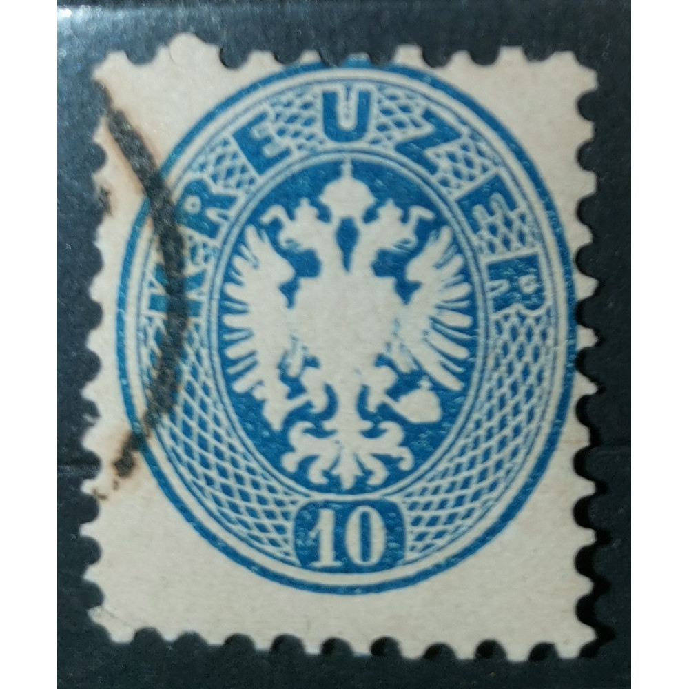 Selo Áustria, 10Kr, Mi.33, Usado/#