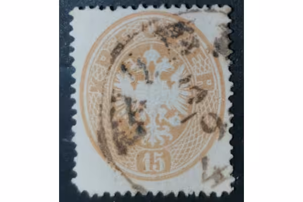 Známka Rakousko, 15Kr, Mi.28#