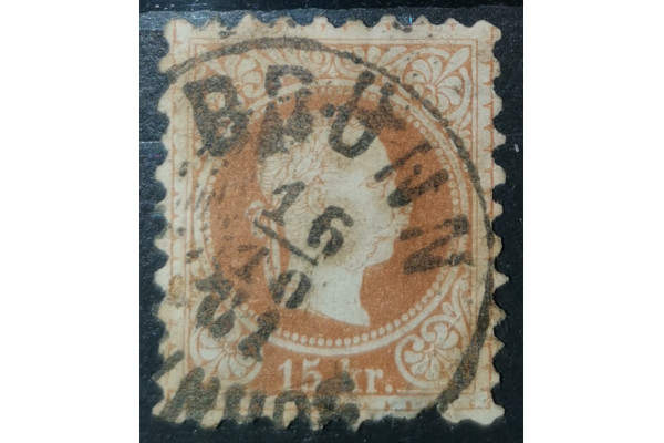 Známka Rakousko, 15Kr, Mi.39IIA#