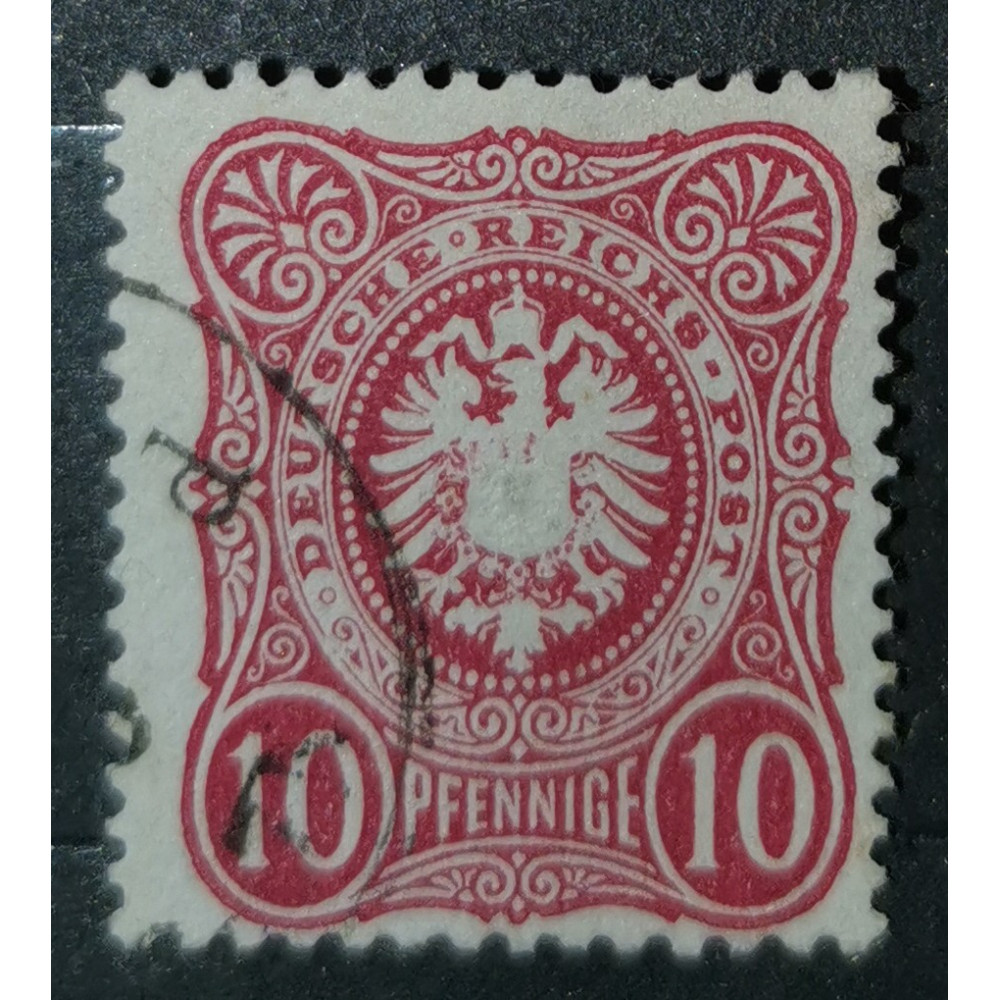Briefmarke Deutsches Reich, 10Pfge., Mi.33, Used/#