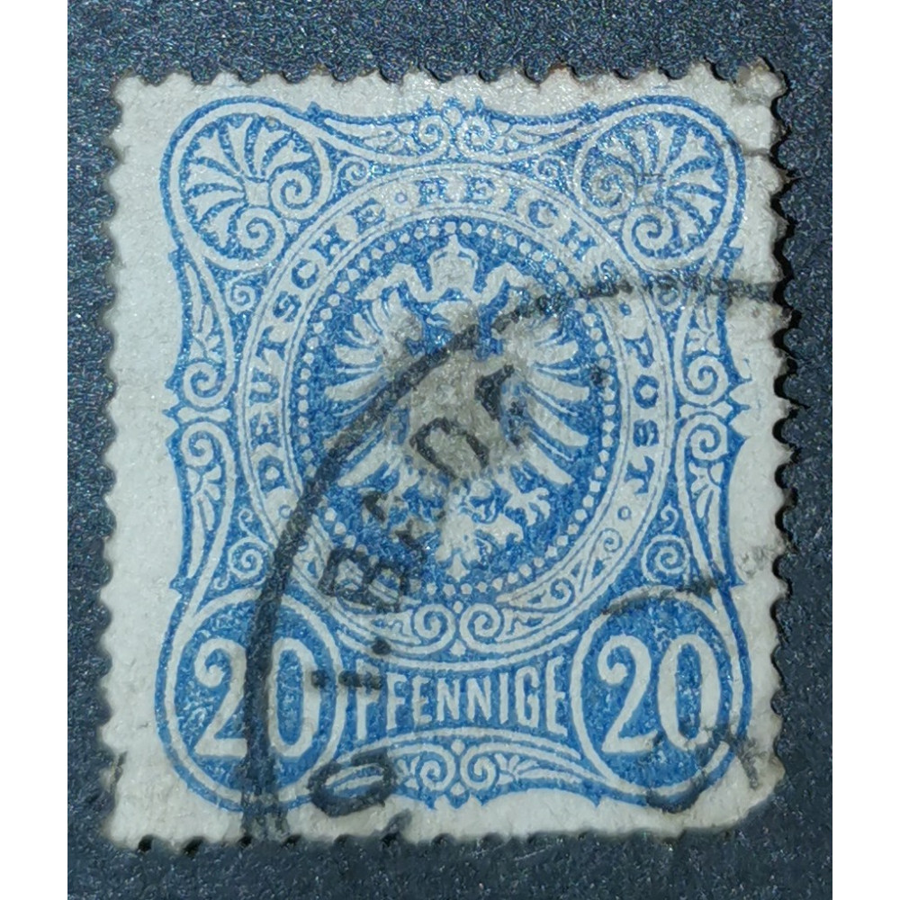 Briefmarke Deutsches Reich, 20Pfge., Mi.34, Used/#