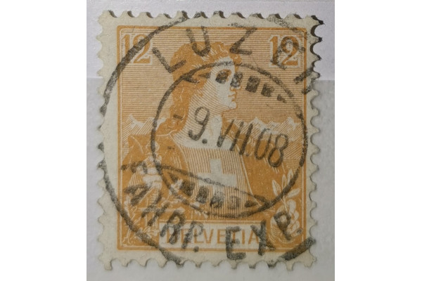 Známka Švýcarsko, 12(C), Mi.99#