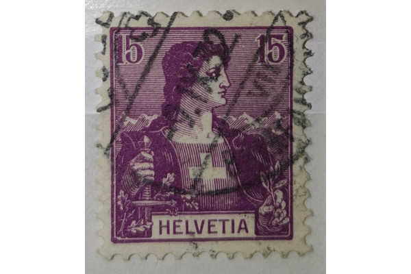 Selo Suíça, 15(C), Mi.100, Usado/#