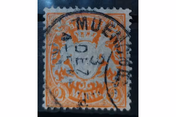 Známka Bavorsko, 2M, Mi.64#