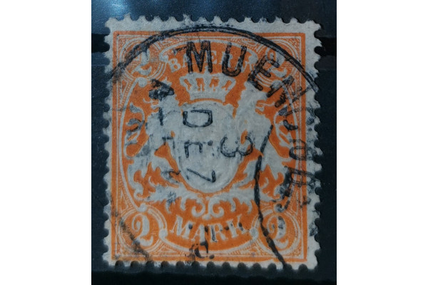 Známka Bavorsko, 2M, Mi.64#