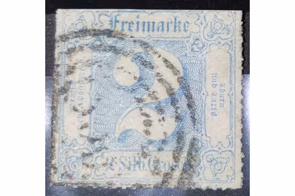 Známka Thurn Taxis, 2 Sgr, Mi.39#