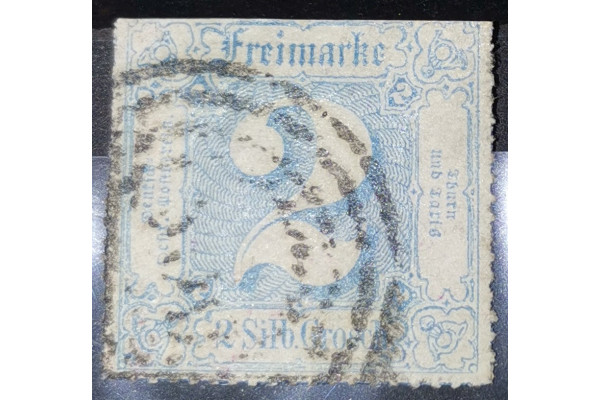 Známka Thurn Taxis, 2 Sgr, Mi.39#