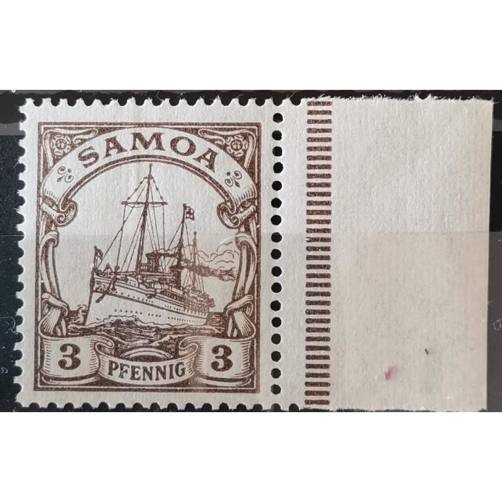 Známka Německé kolonie, 3 Pf, Mi.20**