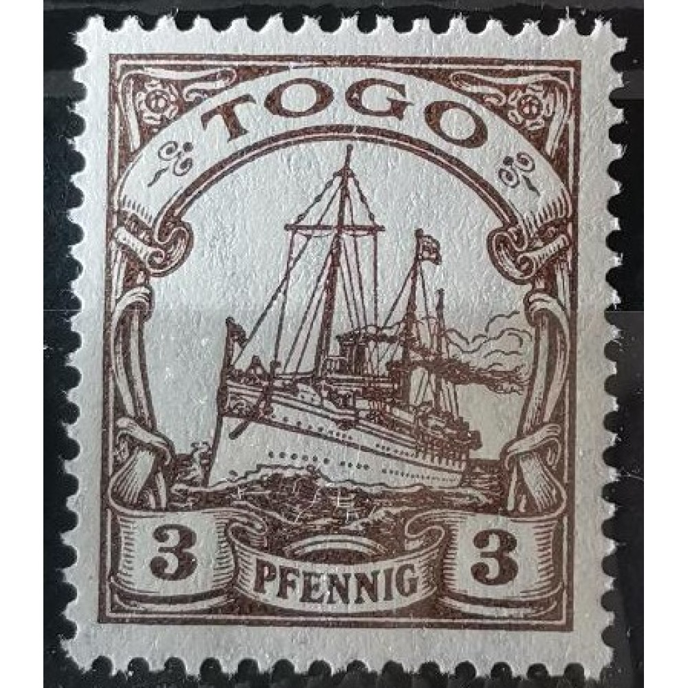 Stamp German colonies, 3 Pf, Mi.20, MNH**