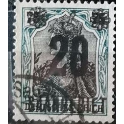 Briefmarke Saargebiet und Saar, 20, Mi.50, Used/#