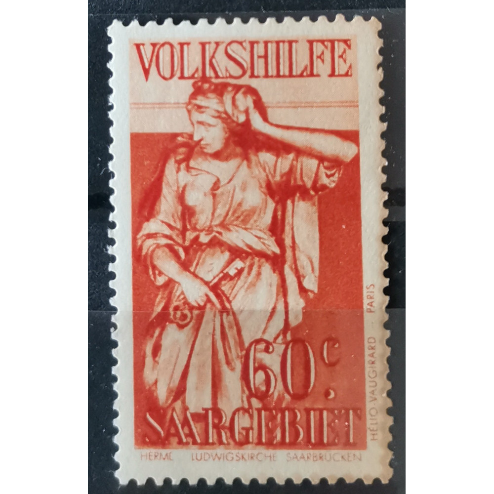 Sello Sarre, 60   20C, Mi.172, MNH**