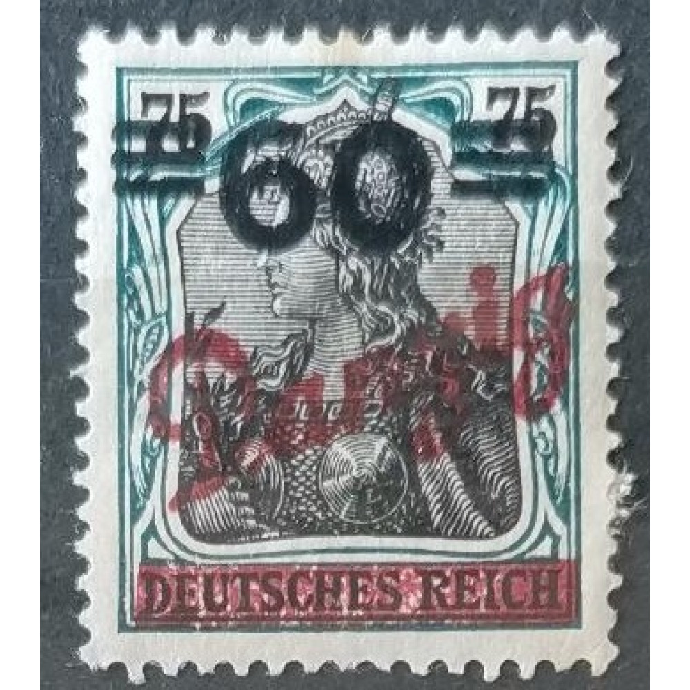 Známka Danzig, 60 / 75 Pf, Mi.72*