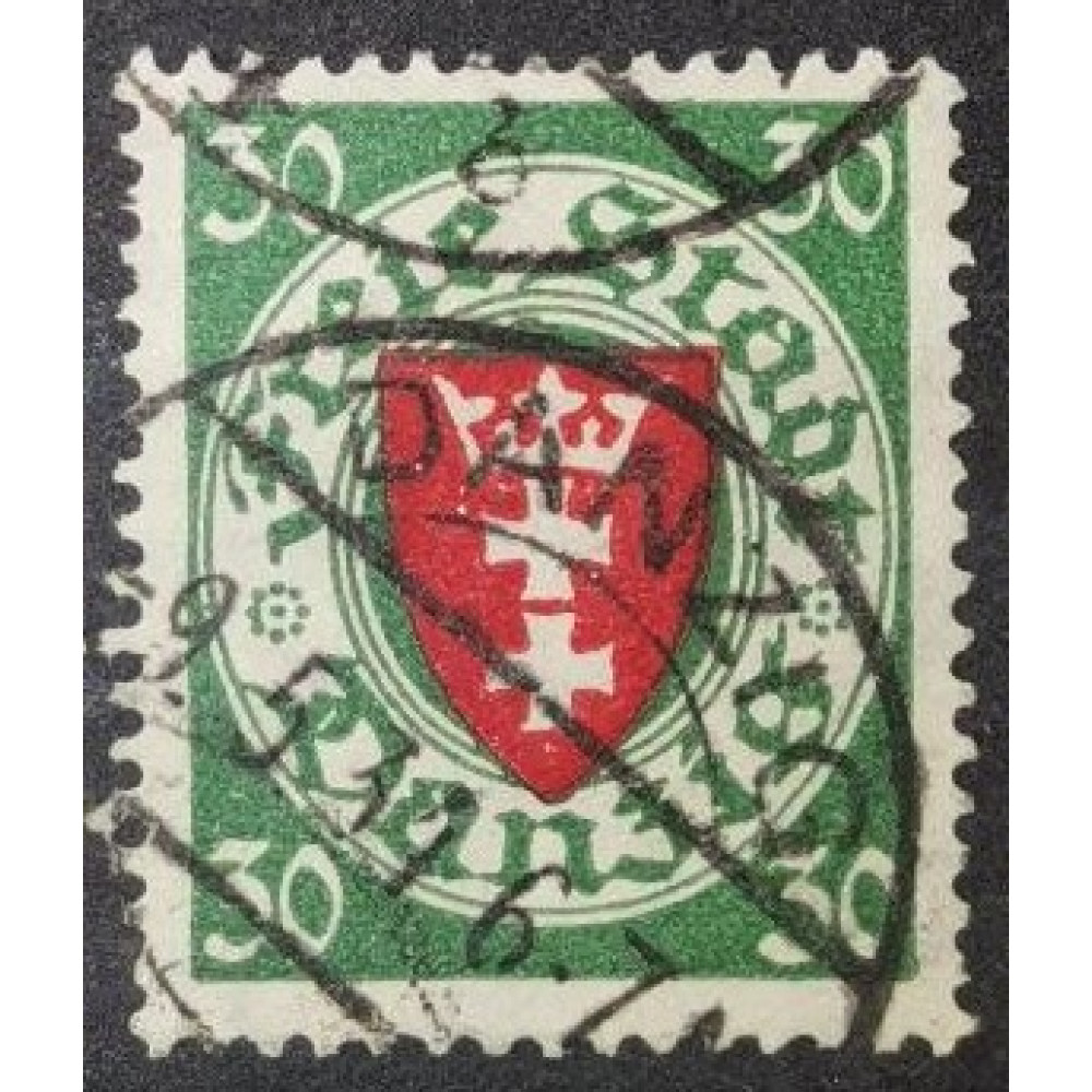 Známka Danzig, 30 Pf, Mi.198#